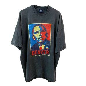 OBAMA 2008 DNC Denver Graphic Tshirt 4XL